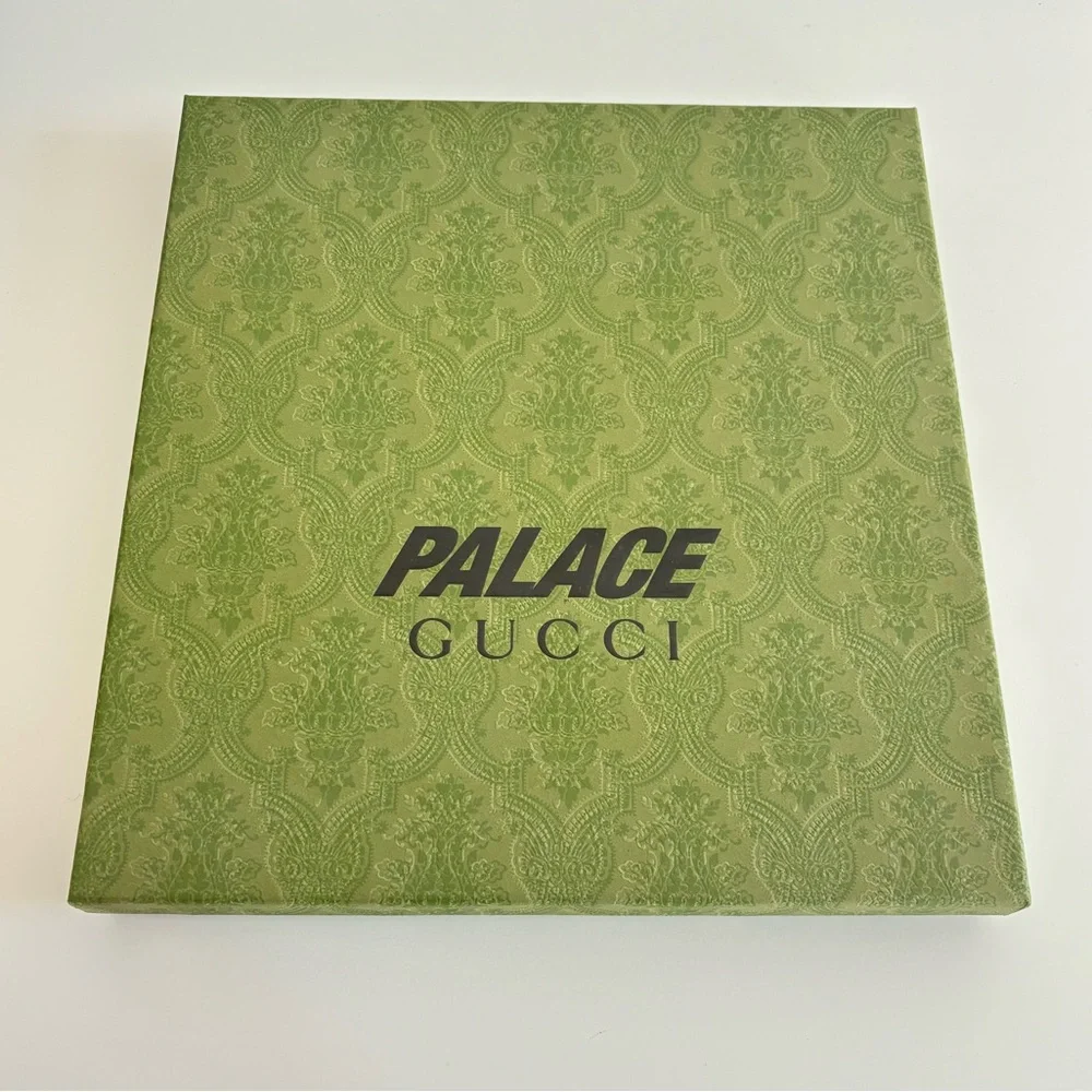Gucci x Palace Green Patterned Gift Box